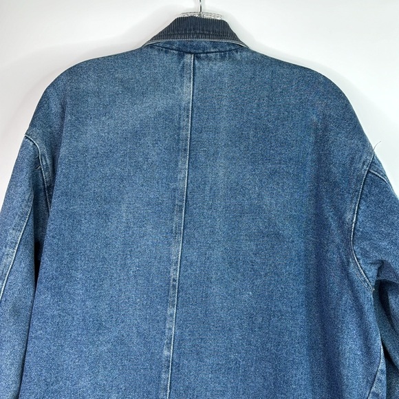 Vintage Cherokee Lined Denim Chore Rancher Jacket Size Medium - Picture 5 of 14